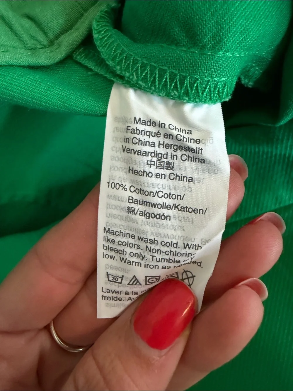 J. Crew Bright Green Scallop-Hem Pencil Skirt